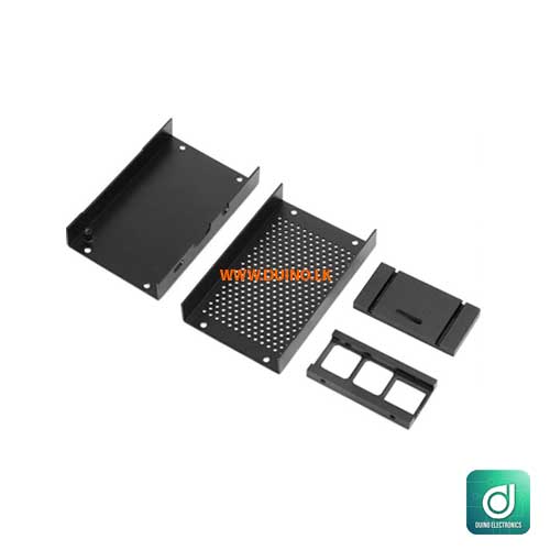Raspberry Pi 4 Metal Enclosure Case with Cooling Fan