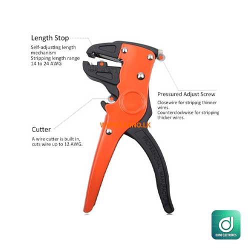 Wire Stripper Self Adjusting Tool 2 in 1