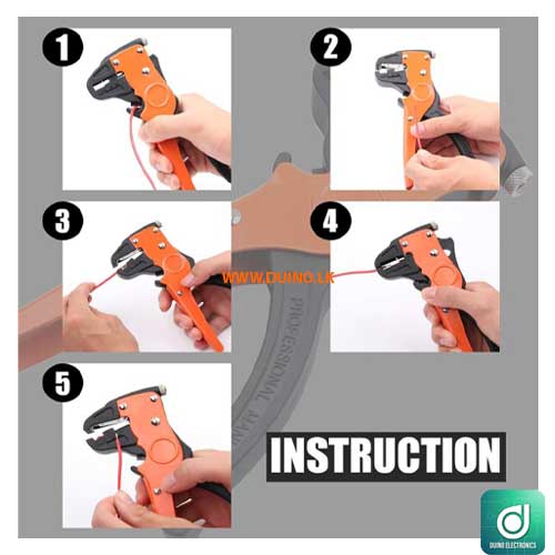 Wire Stripper Self Adjusting Tool 2 in 1