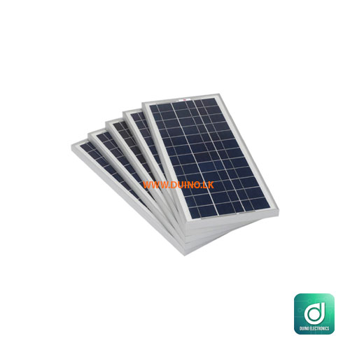 20W 17.87VDC Solar Panel Polycrystalline Solar Cell 510X240X17mm