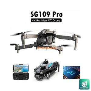 SG109 4K Professional Dual HD Camera WIFI FPV 360° Obstacle Avoidance Rc Quadcopter Foldable Drone Brushless Motor -2
