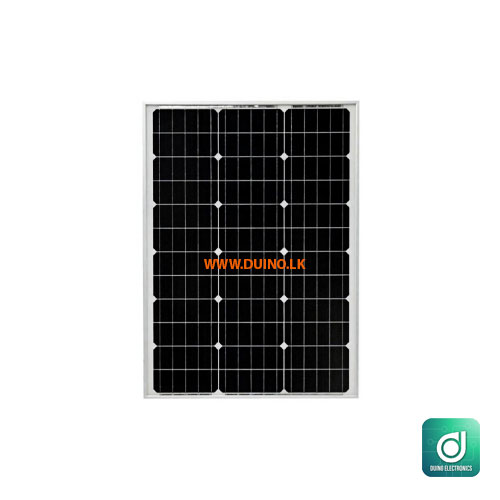 50W 18VDC Solar Panel Polycrystalline Solar Cell 75X40X2.5cm