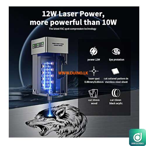 Creality 12W CR-Laser Falcon 2 Engraving Machine 400x415mm