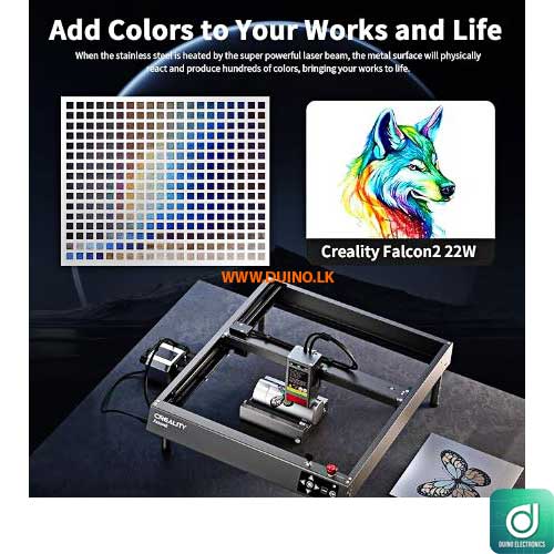 Creality 12W CR-Laser Falcon 2 Engraving Machine 400x415mm