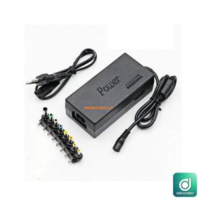 12-24VDC 5A Notebook Power Adapter for PC Laptop 8 Interchangeable Tips
