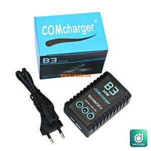 B3 Battery Balance Charger 7.4V/11.1V 1.6A Compact 2‑3S Li-Po Batetry