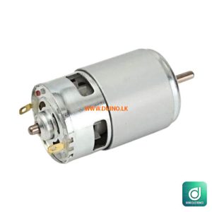 RS-775 DC Motor with Ball Bearing - 12V 5x20m Shaft Copper Winding