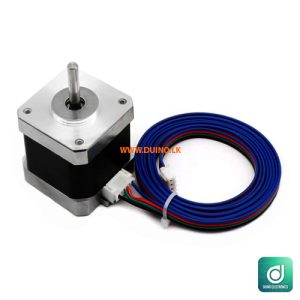 Nema 17 Stepper Motor Bipolar 1.8deg 1.5A 42Ncm 42x42x40mm 4 Wires with 1m