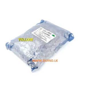 1000Pcs 3mm YELLOW Water Clear LED 1.9-2.1VDC 590-592nm