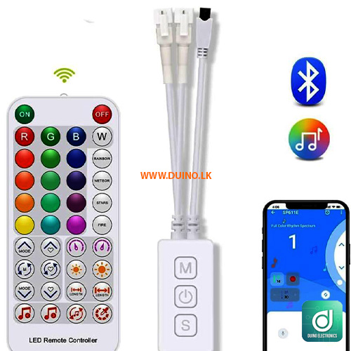 SP611E LED Controller, Bluetooth LED Controller, RGBIC LED Controller, Pixel LED Controller, Addressable LED Controller, LED Strip Controller, Music Sync LED Controller, WS2812B Controller, 5V LED Controller, Dream Color LED Controller-1