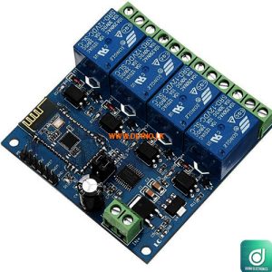 DC 12V 4 Channels Bluetooth Control Relay Module -4