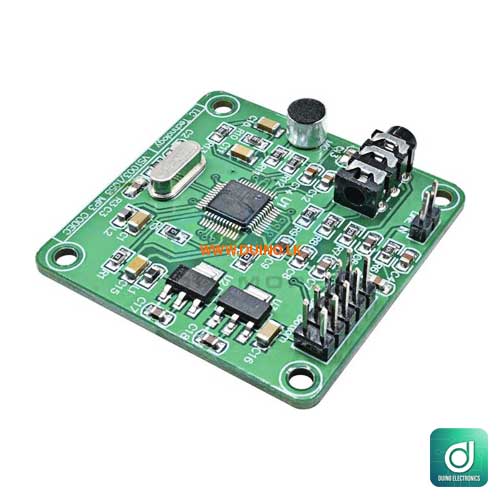 VS1053, VS1053 MP3 Module, MP3 Audio Player Decoder, Audio Decoder Module, SPI Interface Module, VS1053B Codec, Audio Development Board, Microphone Input Module, Embedded Audio Module, DIY Audio Player, Arduino Audio Module, MP3 Decoder Board