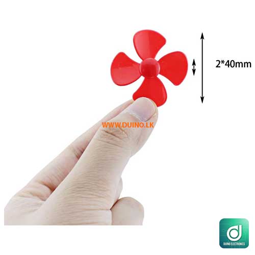 40mm Four Blade Propeller fan blade *1Pcs