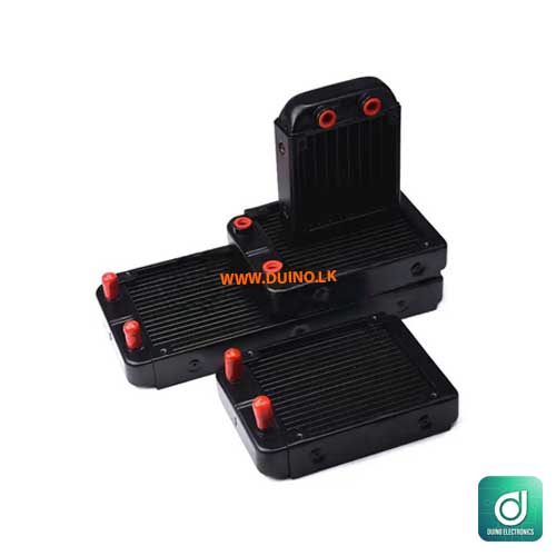 Mini Aluminum Water Cooling Water Drain Radiator