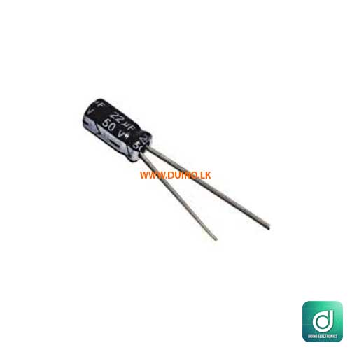 22UF 50V Aluminum Electrolytic Capacitors