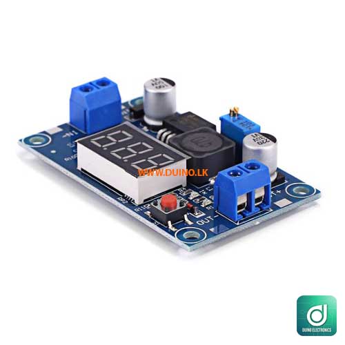 LM2596 DC-DC Adjustable Step Down Module Voltage Regulator with Display product tags