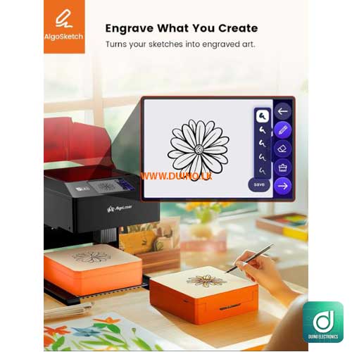AlgoLaser Pixi 5W Smart Laser Engraving Machine