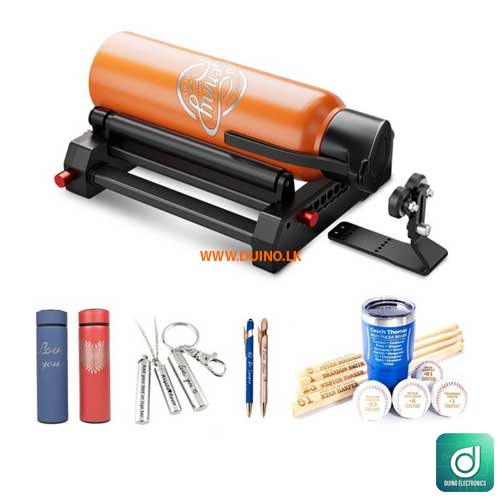 AlgoLaser Rotary Roller (RR2) Y-Axis Rotary Attachment for Laser Engravers