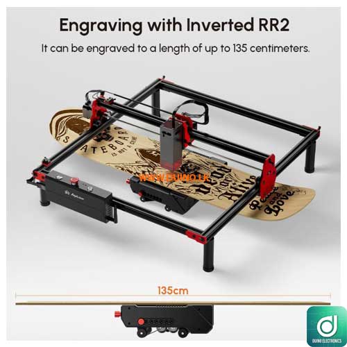 AlgoLaser Rotary Roller (RR2) Y-Axis Rotary Attachment for Laser Engravers
