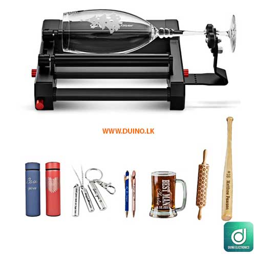 AlgoLaser Rotary Roller (RR2) Y-Axis Rotary Attachment for Laser Engravers