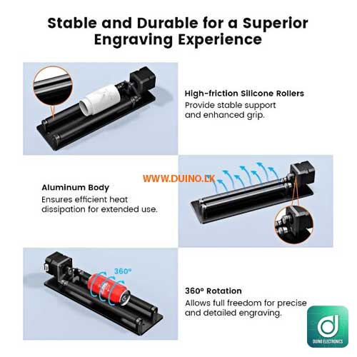 AlgoLaser Simple Rotary Roller 1.0 (ARR)