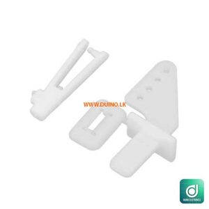 5Pcs Nylon Micro Control Horns 20x11mm 4 Holes for RC Airplane