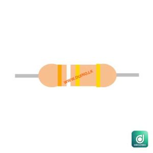3.9 Ohm 1W 3R9 5% Carbon Film Resistor
