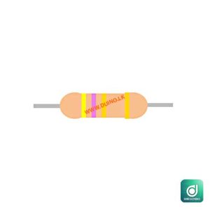 4.7 Ohm 1W 4R7 5% Carbon Film Resistor