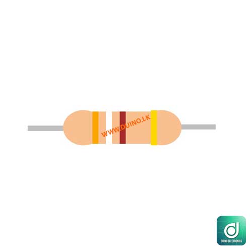 390 Ohm 1W 390R 5% Carbon Film Resistor 10pcs