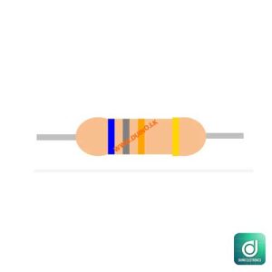 68K Ohm 1W 68K 5% Carbon Film Resistor