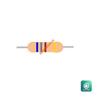 680 Ohm 1W 5% Carbon Film Resistor