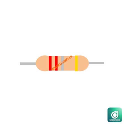 0.22 Ohm 3W 5% Carbon Film Resistor