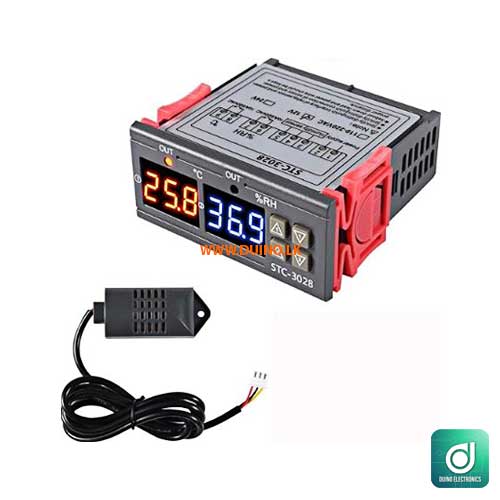 STC-3028 12VDC Temperature and Humidity Controller