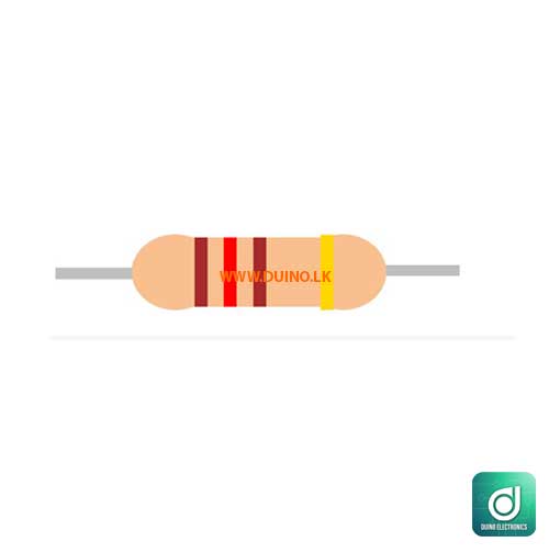 120 Ohm 3W 5% Carbon Film Resistor *1Pcs