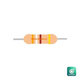 390 Ohm 3W 5% Carbon Film Resistor