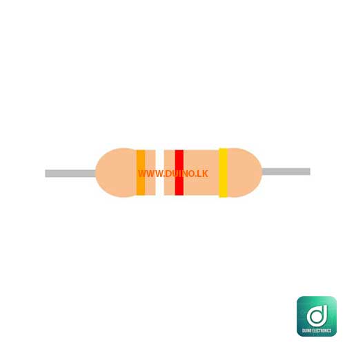 3.9 K Ohm 3W resistor