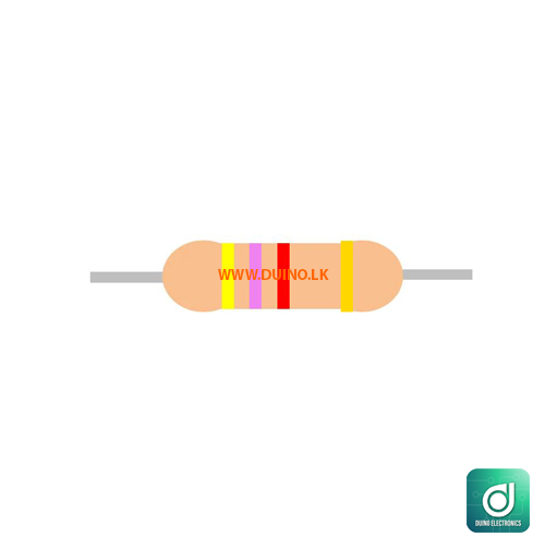 4.7K Ohm 3W resistor *1pcs