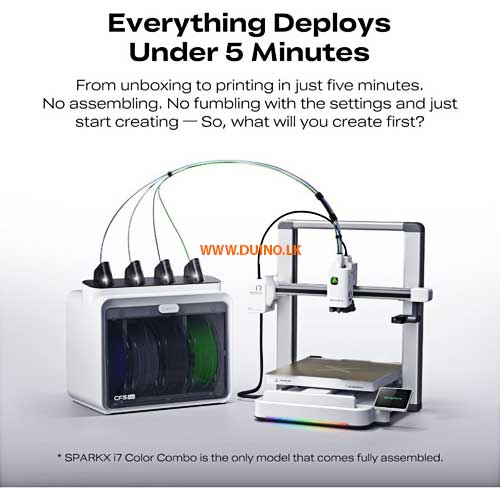 SparkX i7 Color Combo Creality 3D Printer