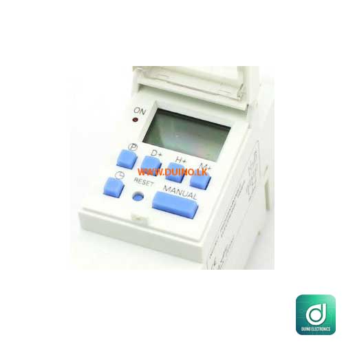 THC15 AC/DC12-260V Digital Programable Weekly Timer Switch Repeat Programs DIN Rail Mount