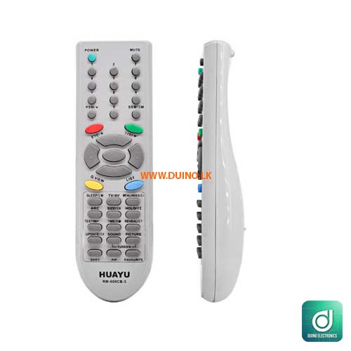 High Quality HUAYU RM-609CB-3 CRT TV Replacement Remote - Image 2