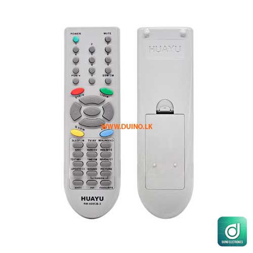 High Quality HUAYU RM-609CB-3 CRT TV Replacement Remote
