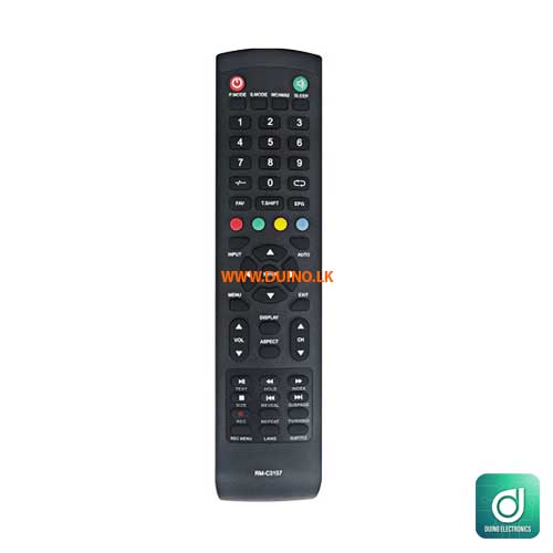 JVC RM-C3157 LCD/LED TV Remote Control Replacement Remote