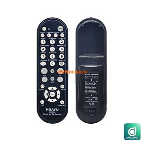 HUAYU RM-N98 Universal TV Remote for Smart LCD/LED TV