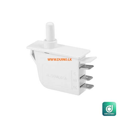 Refrigerator Door Light Momentary Switch 3 Pin 1NO 1NC AC 250V 0.5A