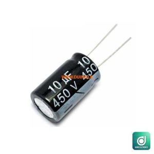 10UF 450V Aluminum electrolytic Capacitor