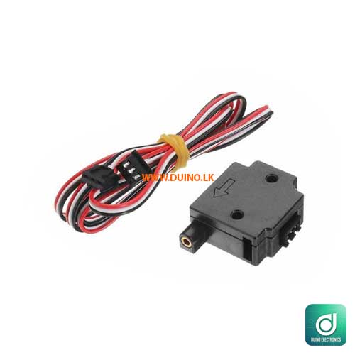 Black Filament Run-Out Break Detection Sensor with Cable *1m