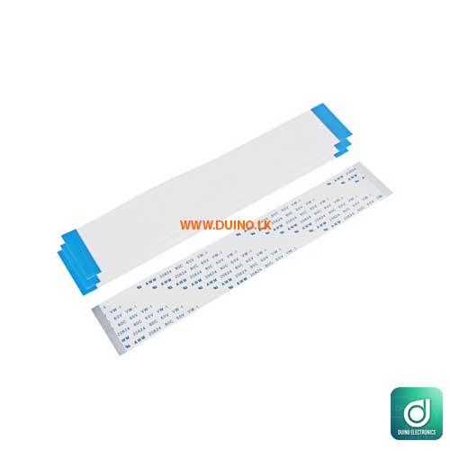 50P 10cm Flexible Flat FFC Cable Line Spacing 0.5mm 100mm