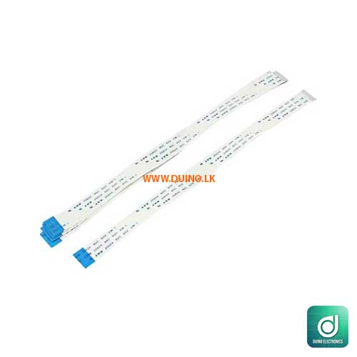 60P 50cm Flexible Flat FFC Cable Line Spacing 0.5mm 500mm
