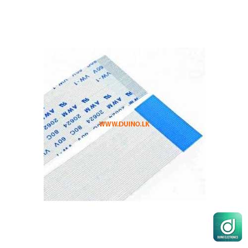 60P 50cm Flexible Flat FFC Cable Line Spacing 0.5mm 500mm