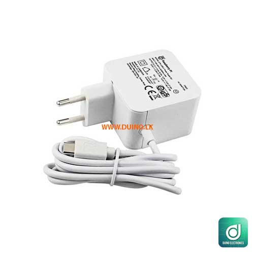 Raspberry Pi 5 Official Power Supply 27W USB-C for Raspberry Pi 5